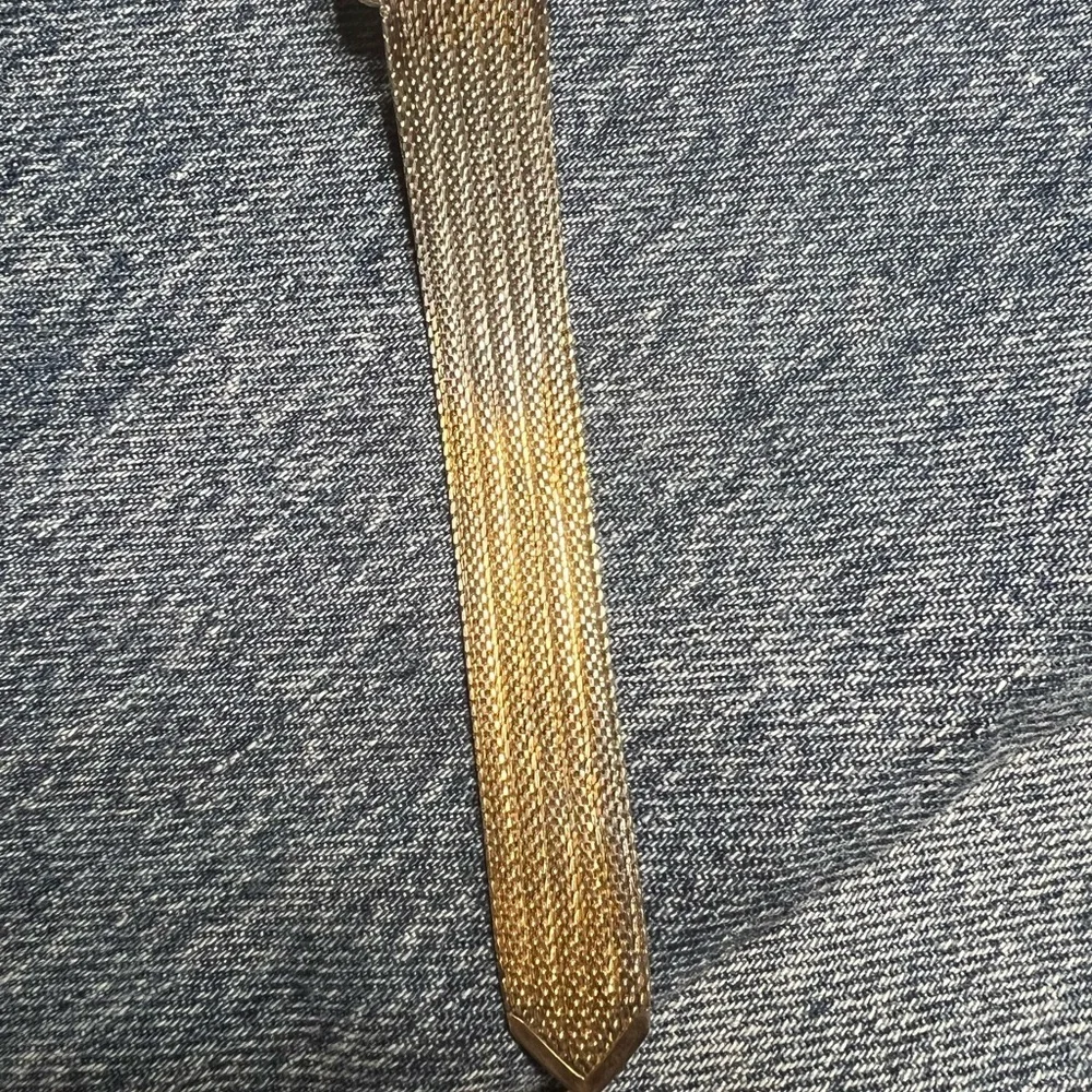 Vintage 1960's Timex Two-Toned Mesh Watch